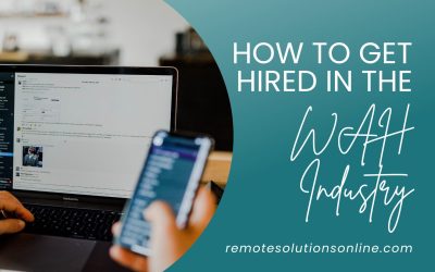 How to Get Hired In the Work At Home Industry – Tips and Advice for Beginners